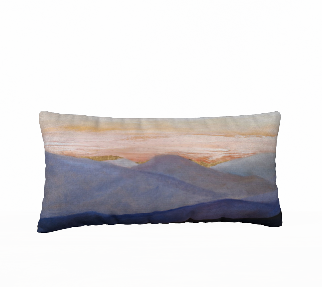 Blue Ridge Mountains Pillow Case