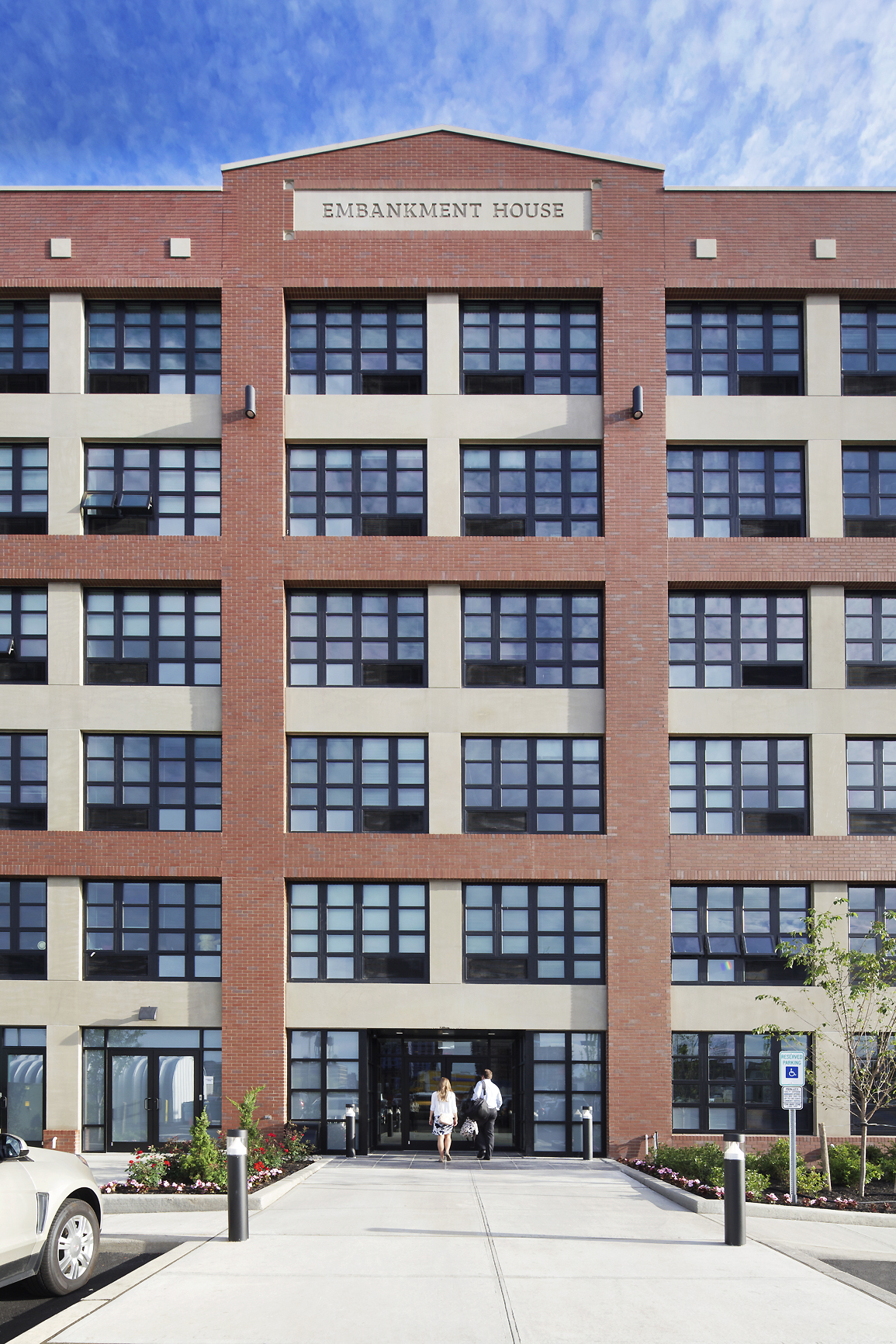 North Elevation Entry detail - Photo courtesy of client