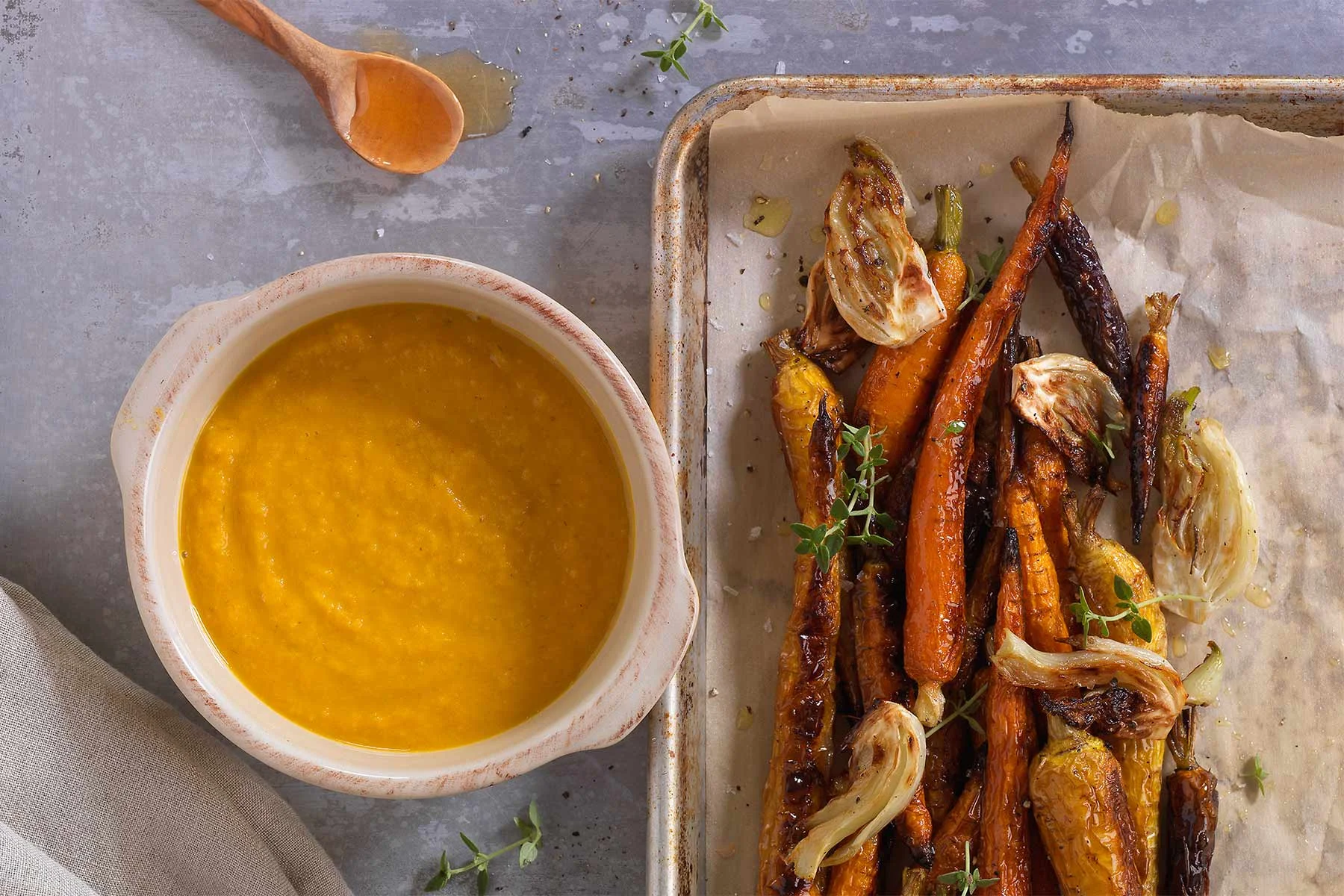 DK Cookbooks Carrot soup