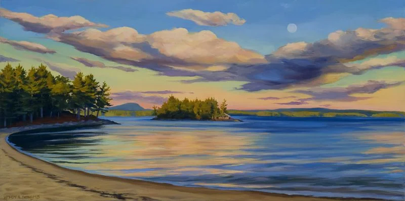 Twilight on Sebago