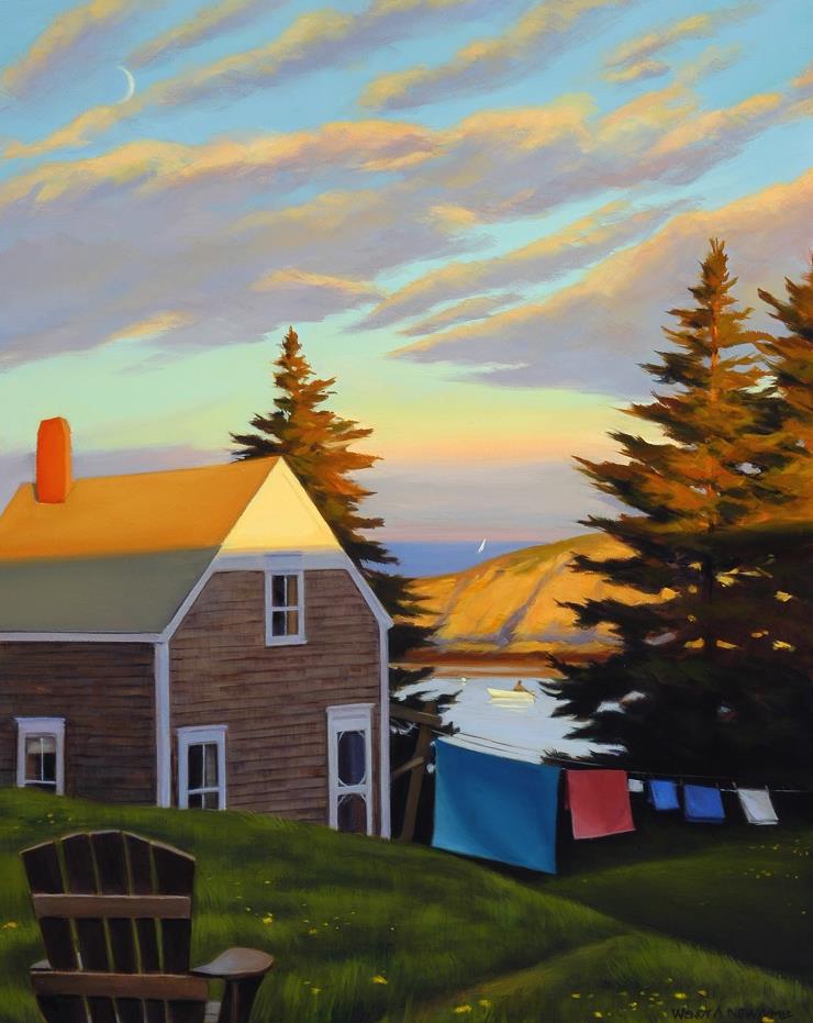 Daybreak on Monhegan