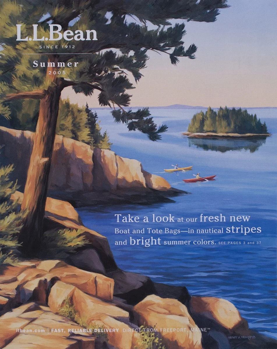 L.L. Bean Cover Summer Catalog 2005