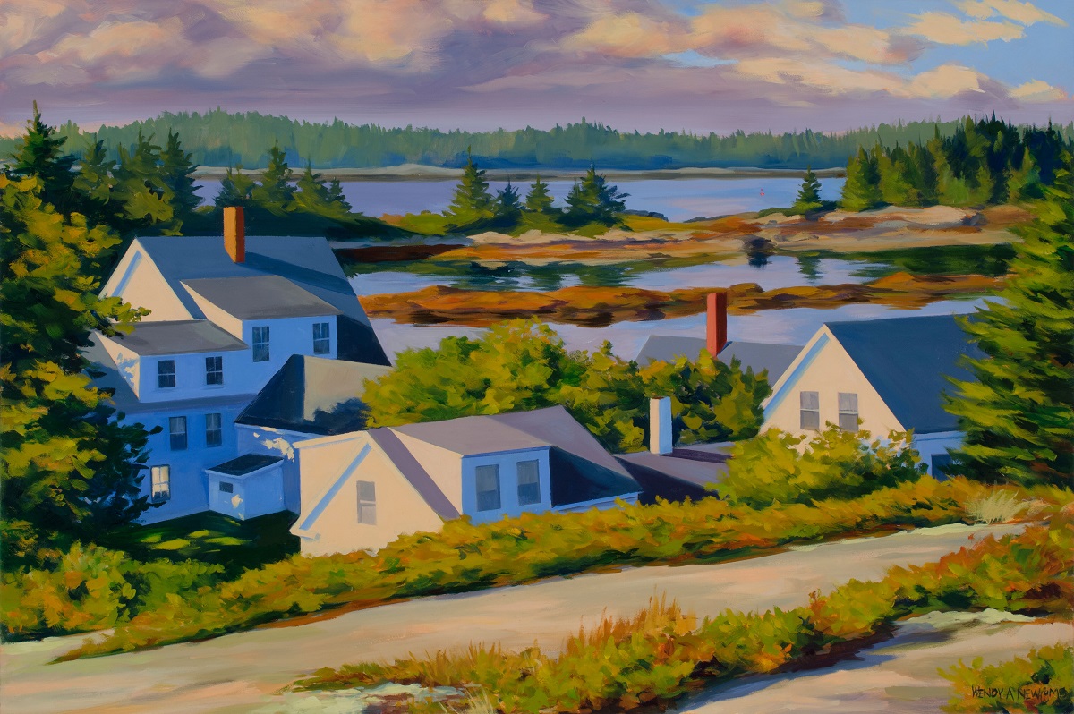  Harbor View  Oil on panel  20 x 30”  $3000  Sold 