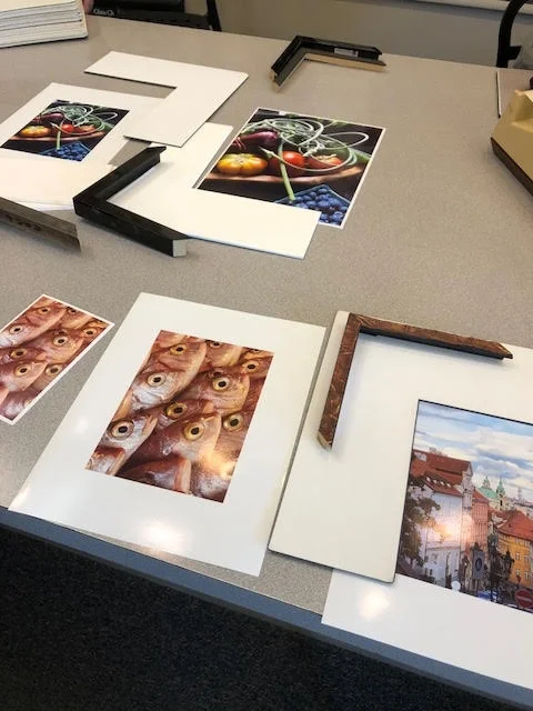 Photos from my travels get the framer’s artistic touch.