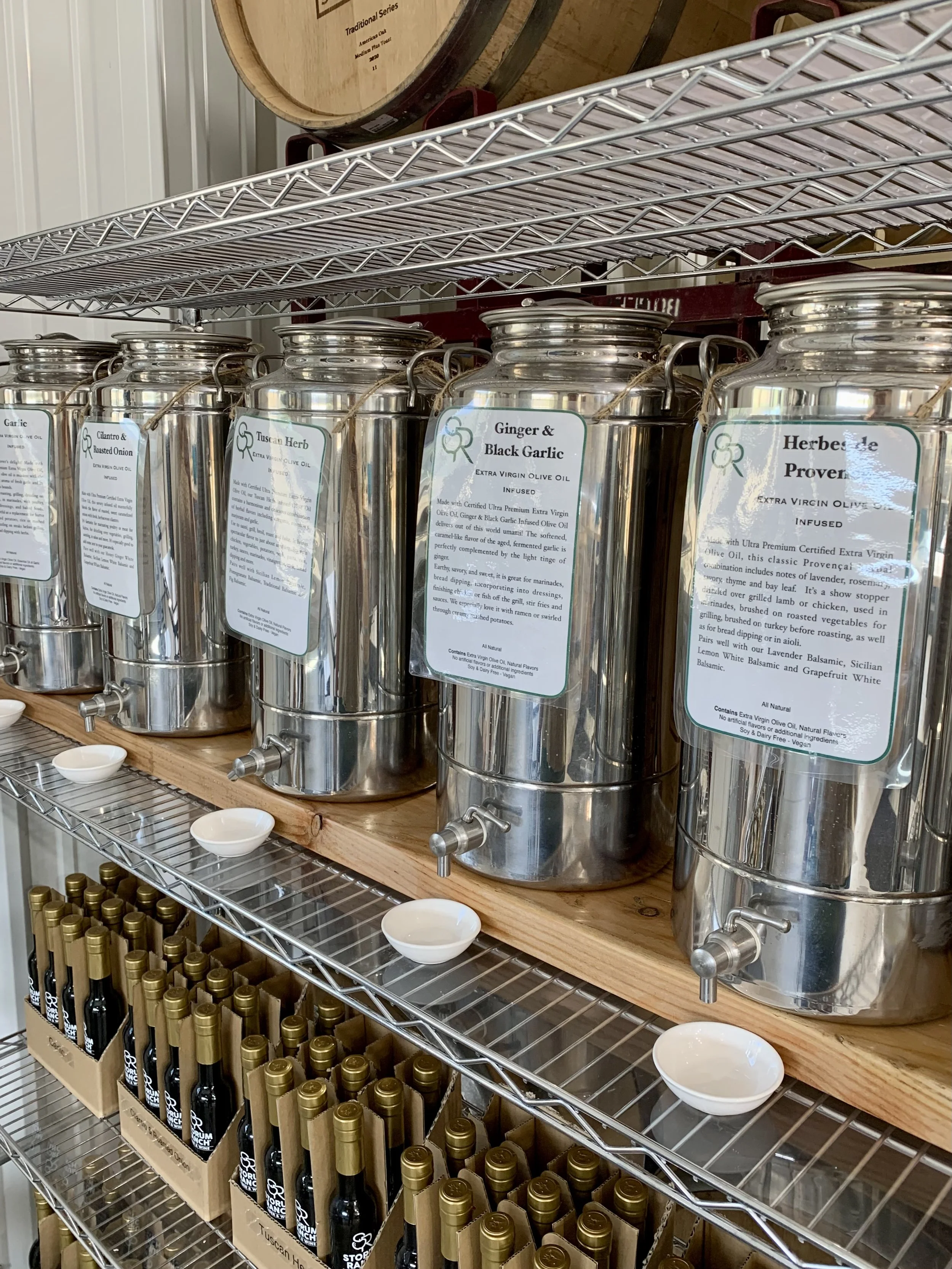 Olive Oils — Storum Ranch Cider & Wine