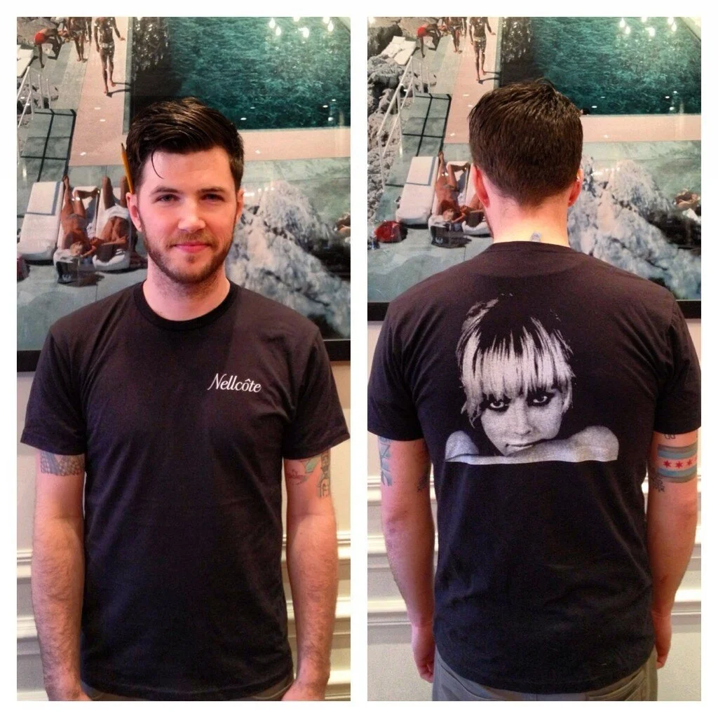 Nellcote Restaurant- image inspired by the mistress of Nellcote, Anita Pallenberg