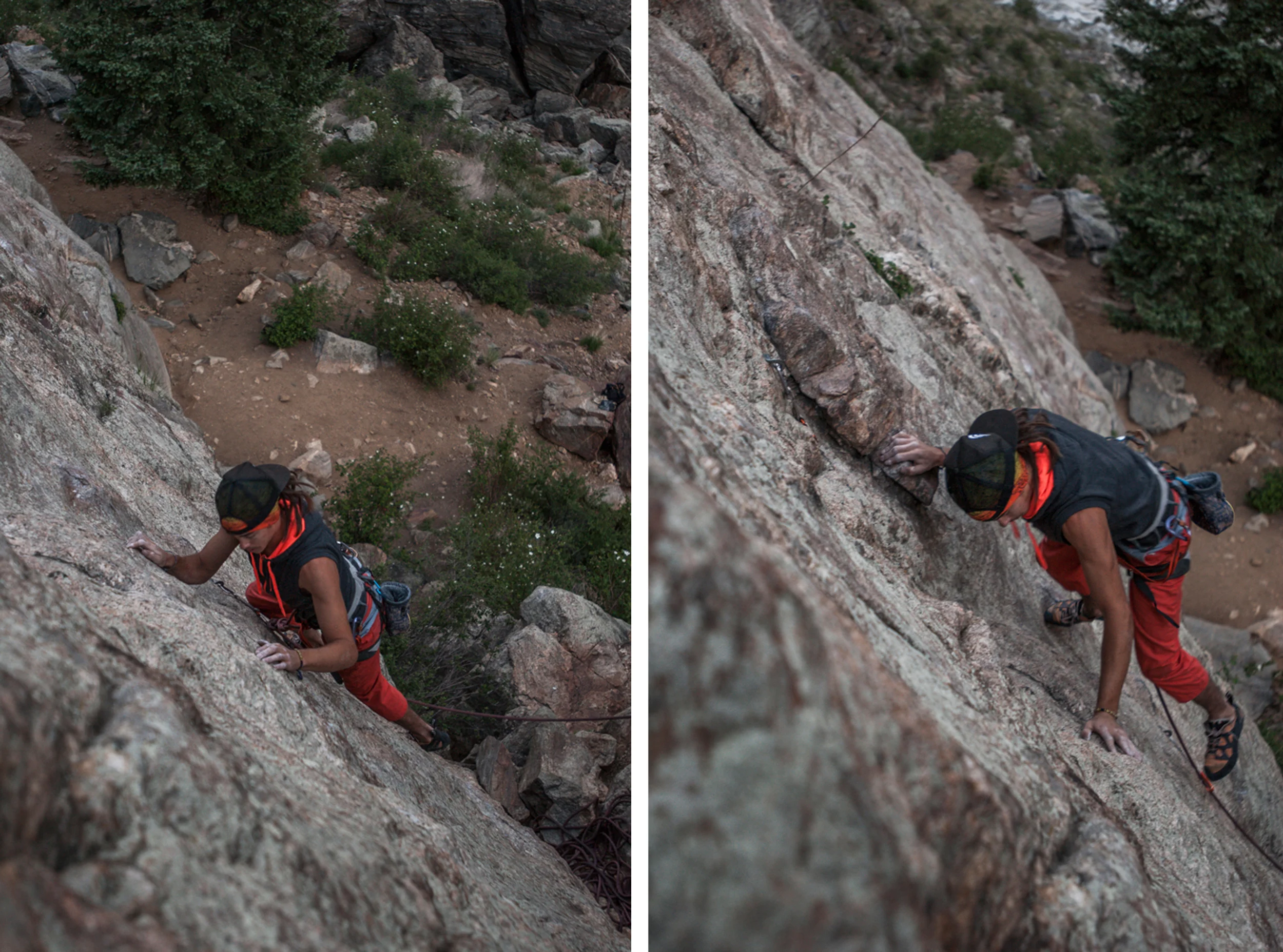 Brenden leading Skimbleshanks.