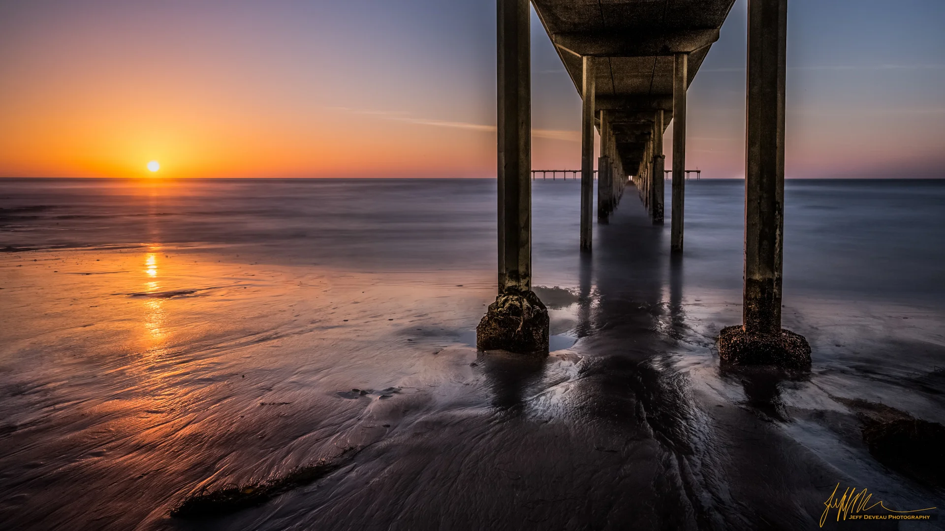 Into the Pier