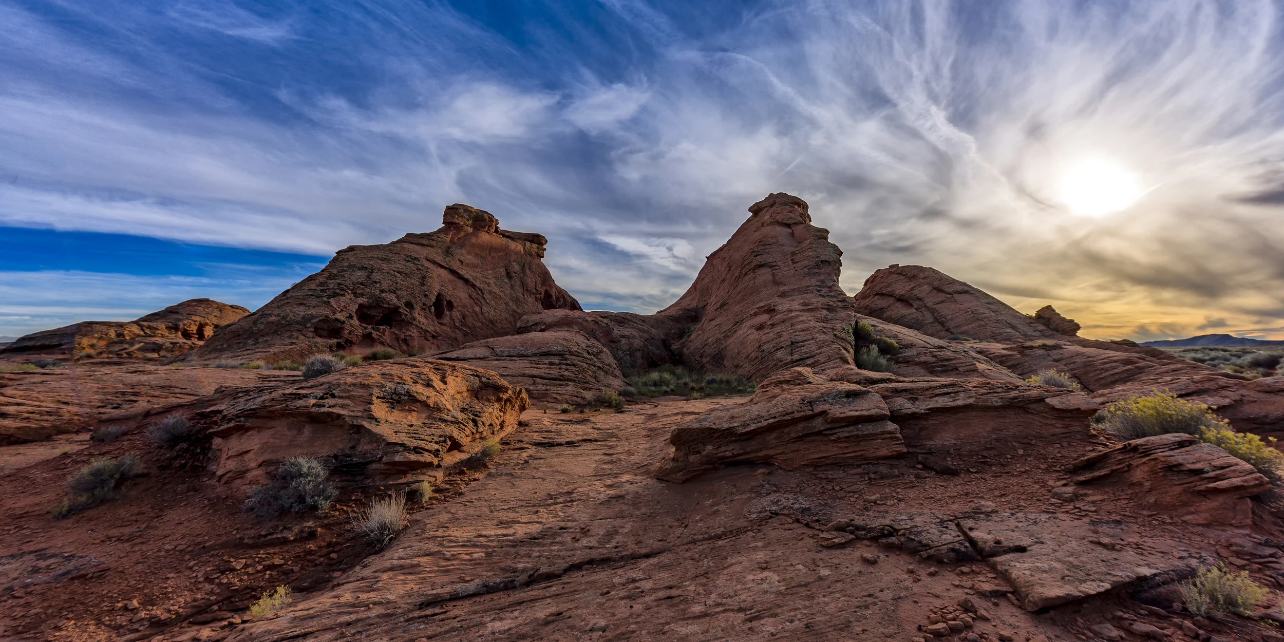 A Hollow Utah Sunset