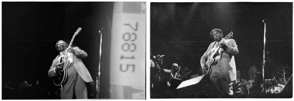 BB King at Bogart's in Cincinnati, October 1992
