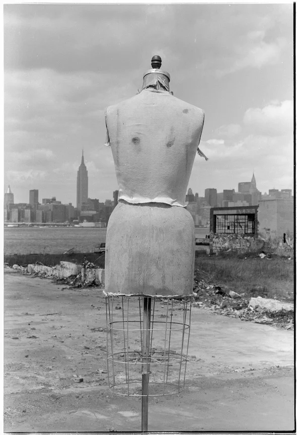View of Manhattan from Williamsburgh, Brooklyn. January 1995