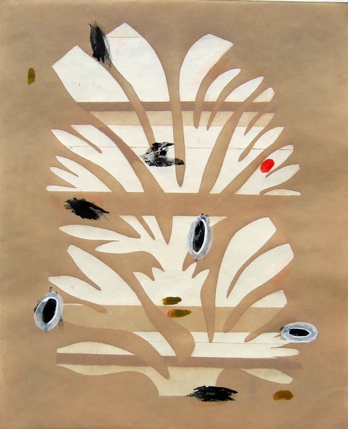  Saetree  Aquatint monoprint 