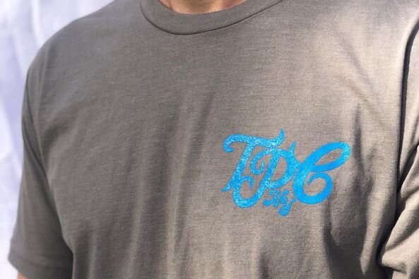 Stone Grey &amp; Ocean Blue 