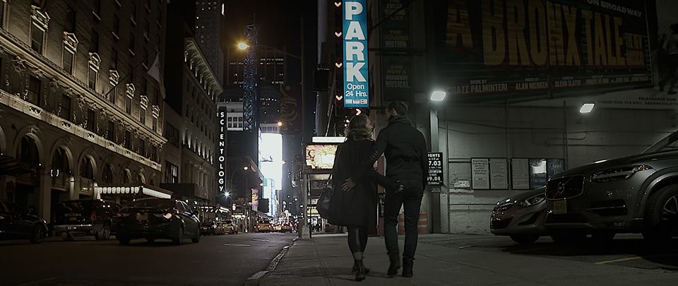 with co-star and screenwriter, Sebastian Stimman