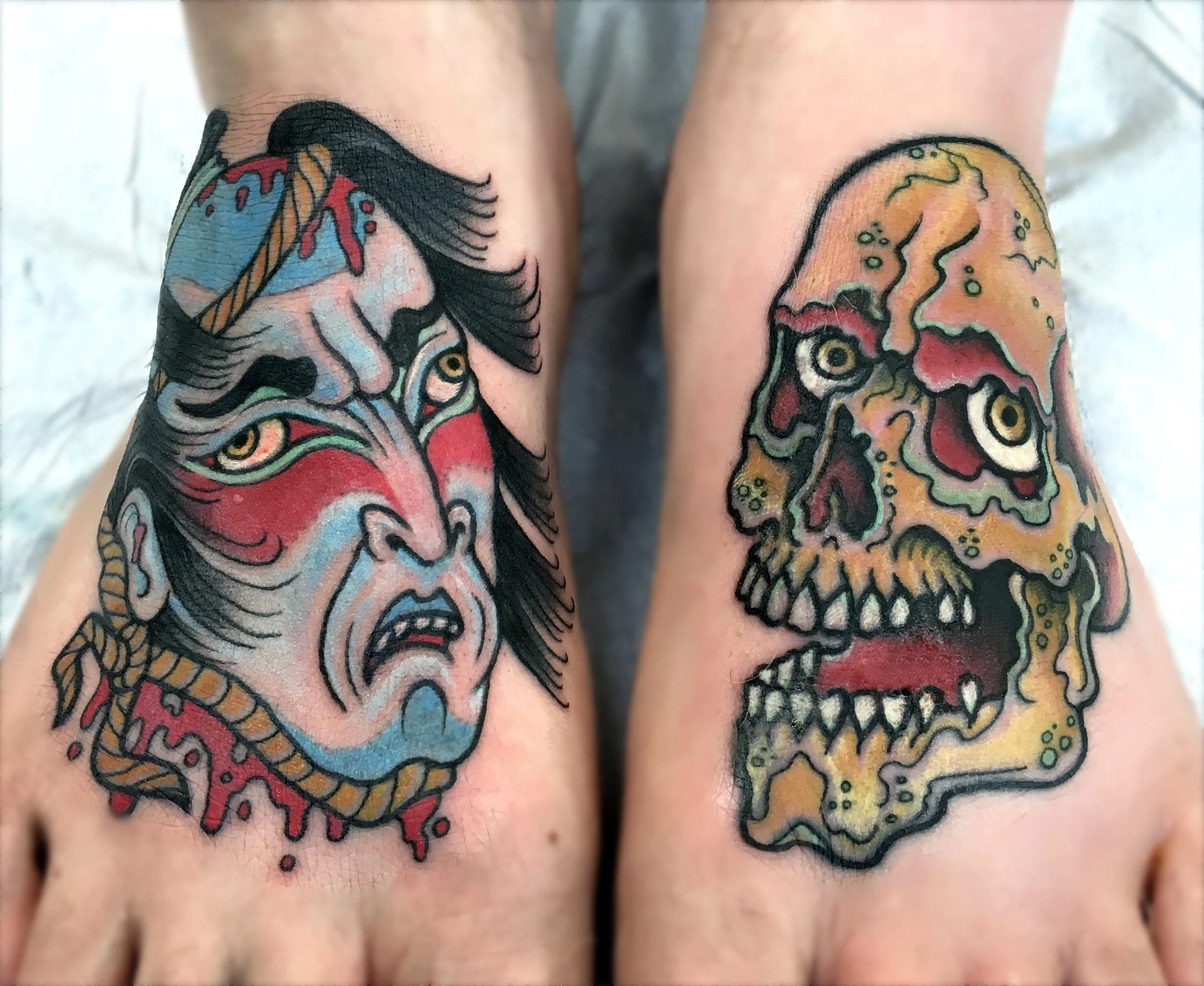 Victoria BC Tattoo Artist Cohen Floch Paradigm Tattoo
