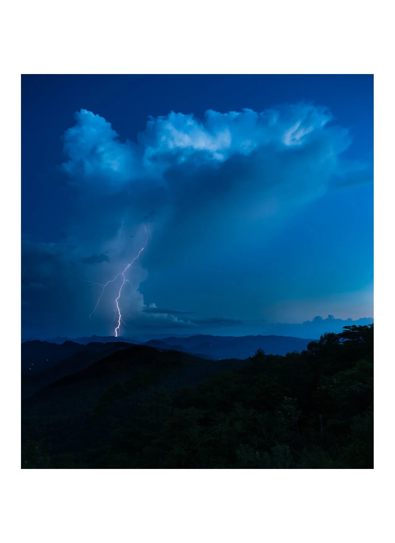 Lightning at Dusk