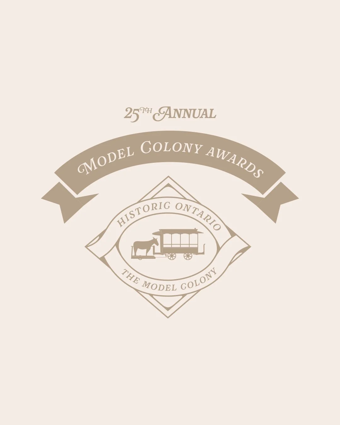I refined the existing Model Colony logo by balancing a modern aesthetic with a vintage sensibility.