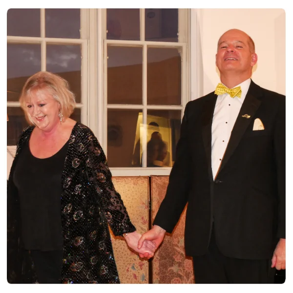 Helen and Philip take a bow