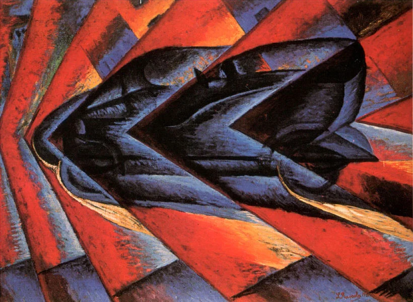 Luigi Russolo - Dynamism of a Car