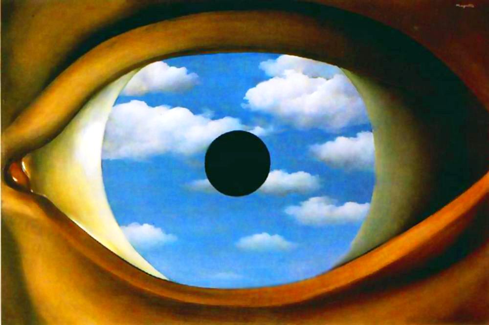 Magritte, False Mirror