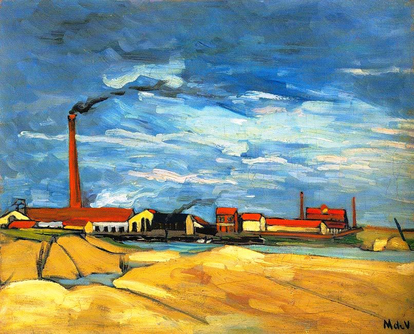 Vlaminck, The paper mill