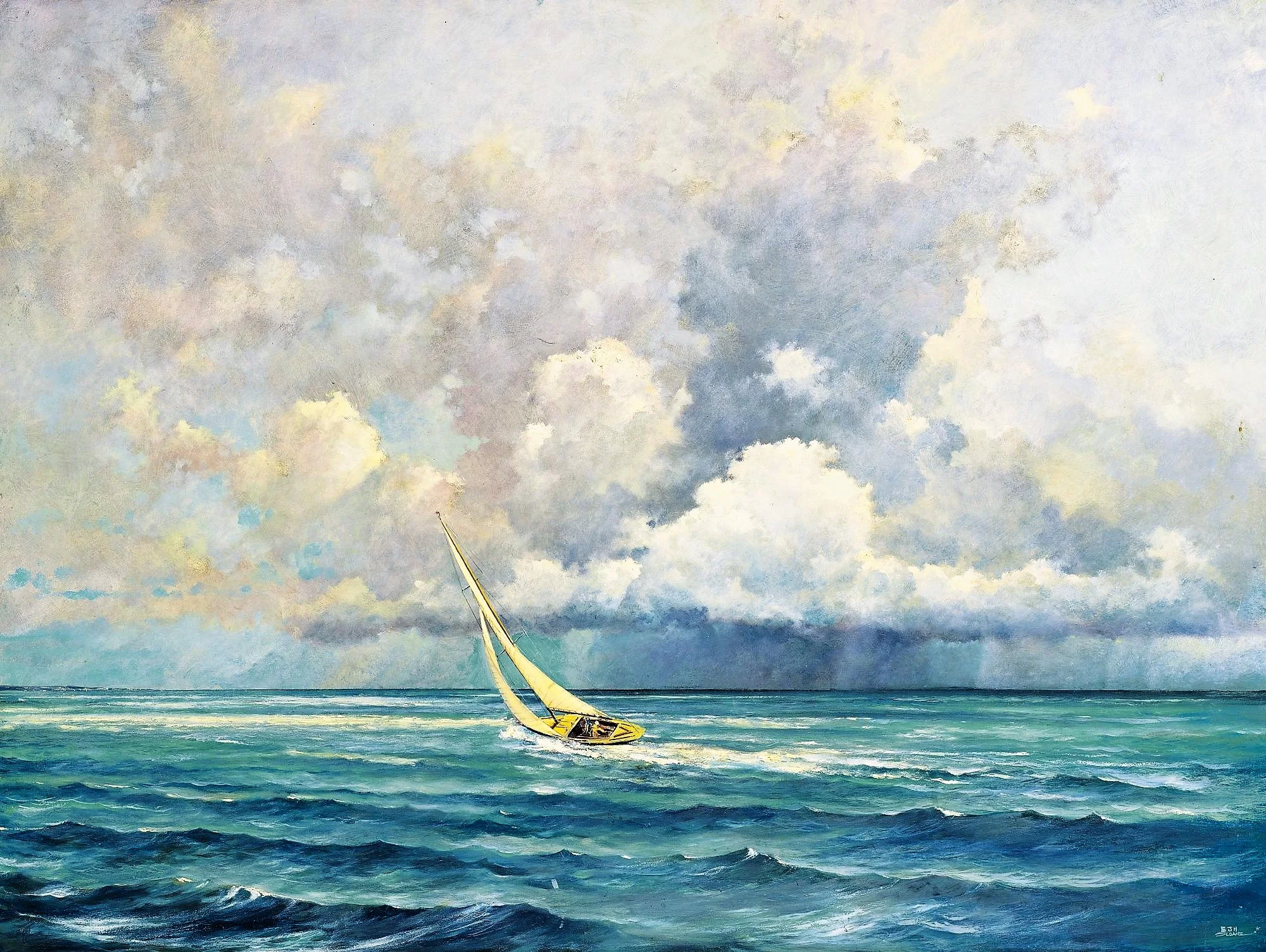 Ahead of the squall - Eric Sloane