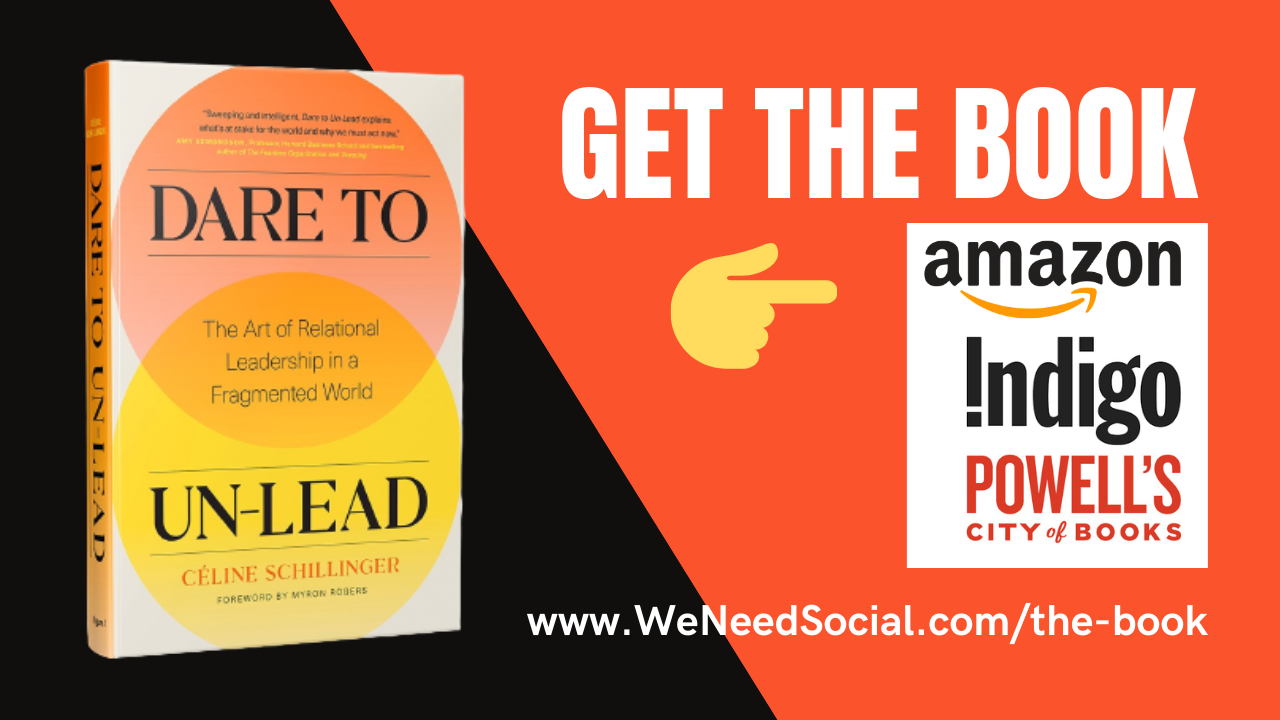 Available everywhere - Dare to Un-Lead: The Art of Relational Leadership / Porchlight 2022 Leadership Book of the Year, Thinkers50 Best New Management Books 2023. Why leadership must become a collective capacity.
