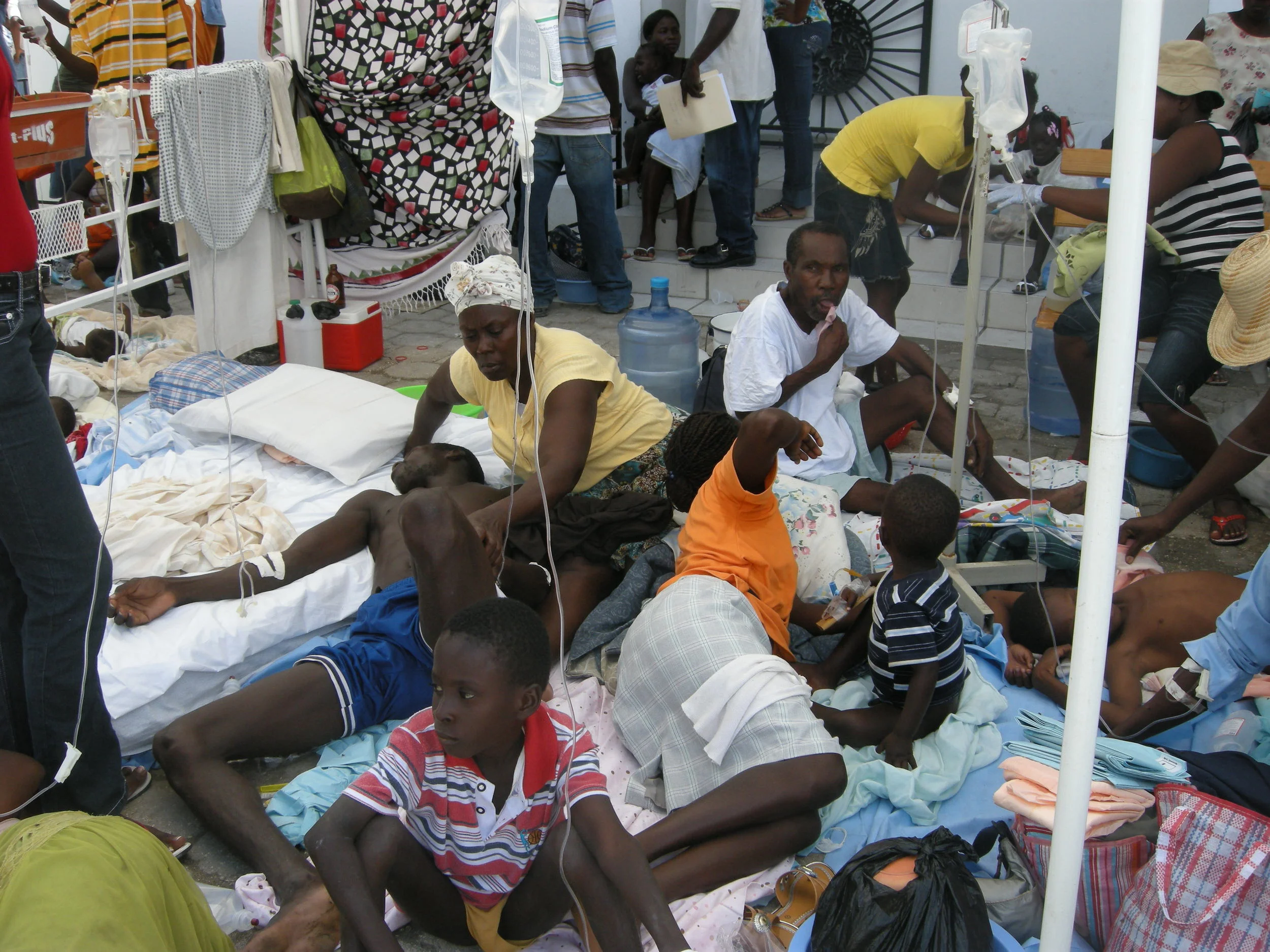 Cholera outbreak, San Marc, Haiti