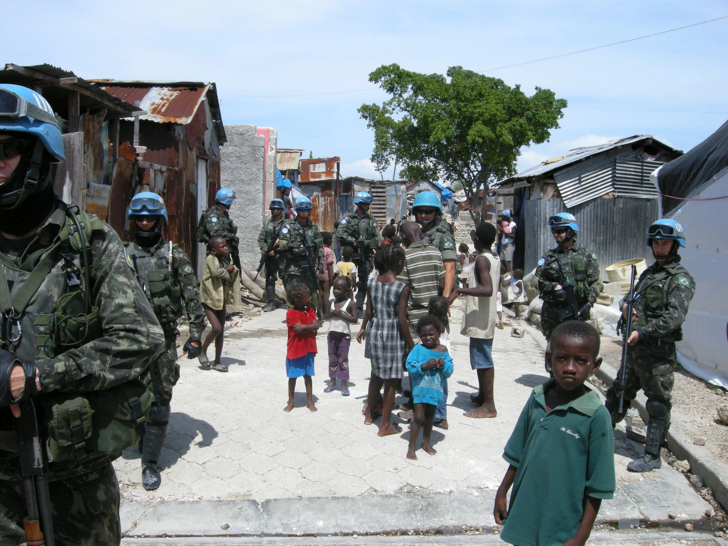 Cité Soleil, Brazil MINUSTAH
