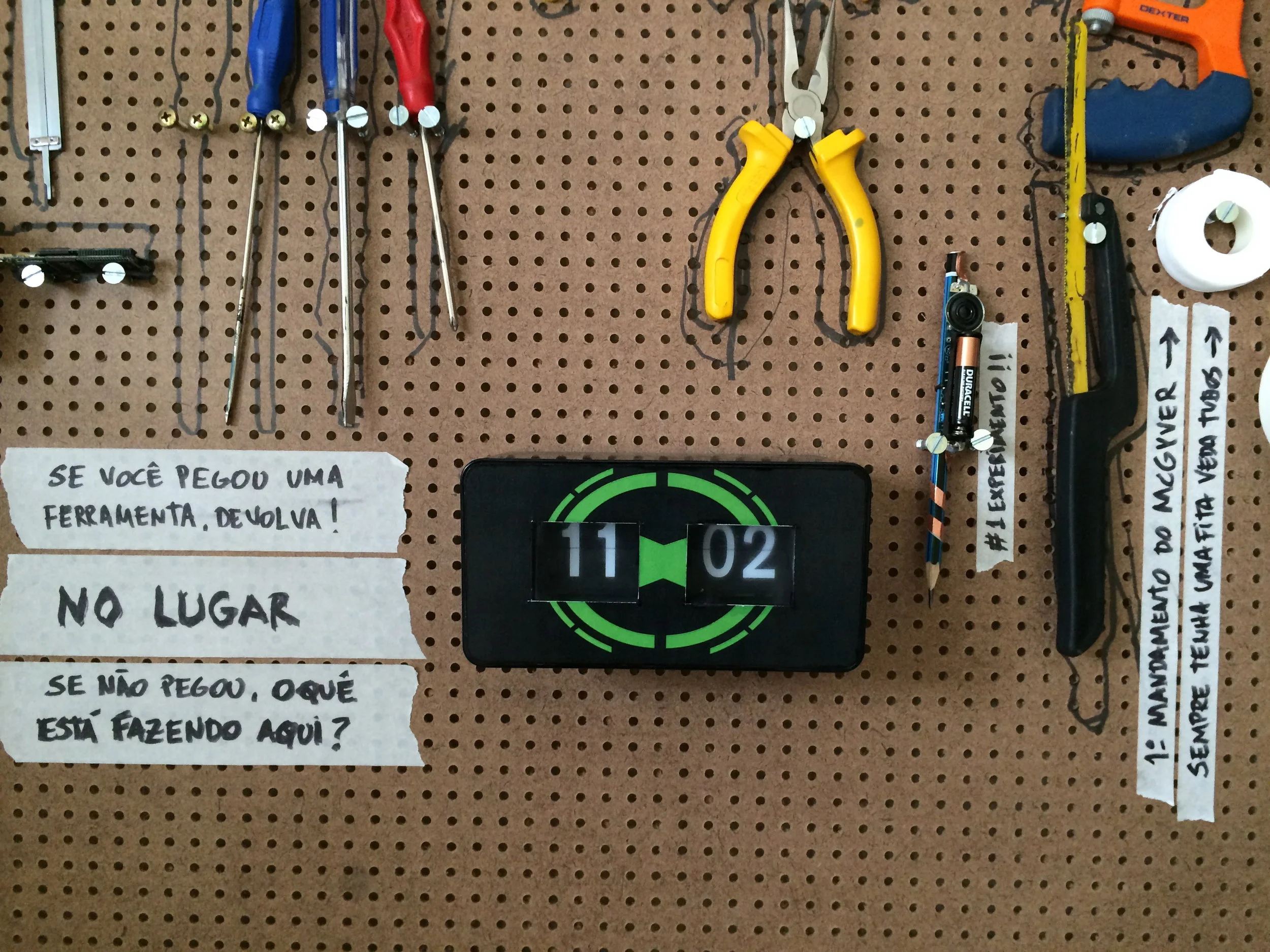 Relógio Anti-despertador do Theo