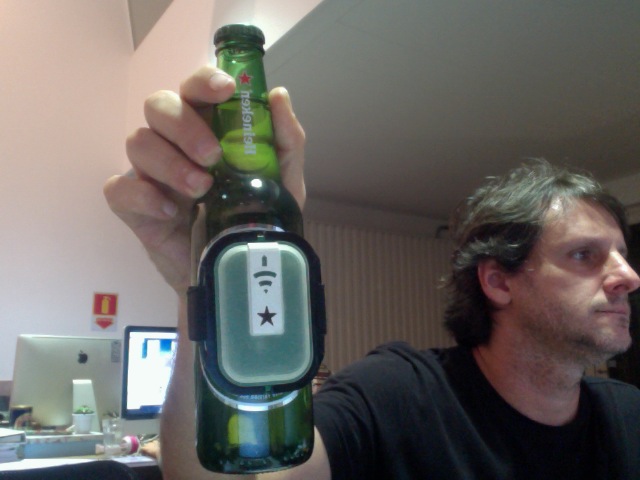 Um dos muitos protótipos impressos em 3D