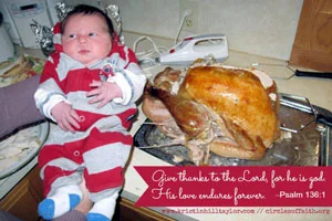 Celebrating the Thanksgiving Baby - An Excerpt from Peace In The Process
