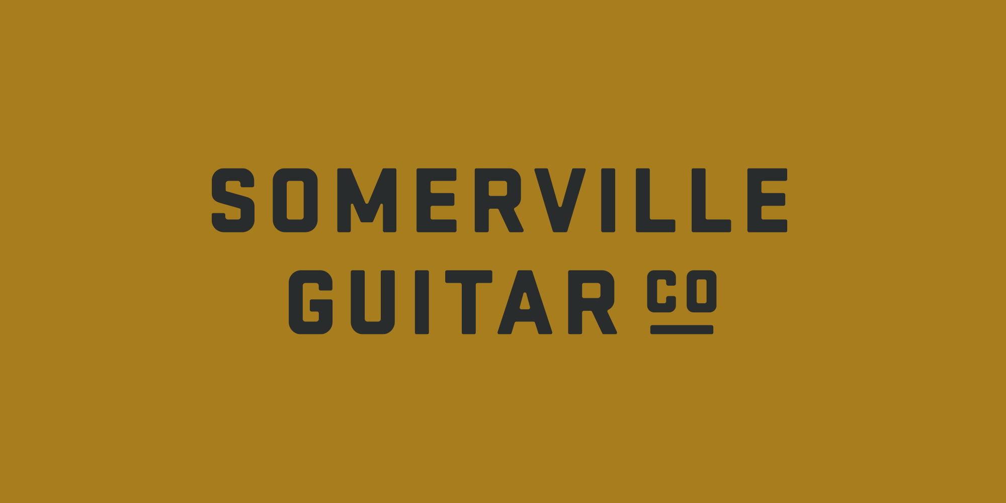 Somerville Guitar Co Magnifico