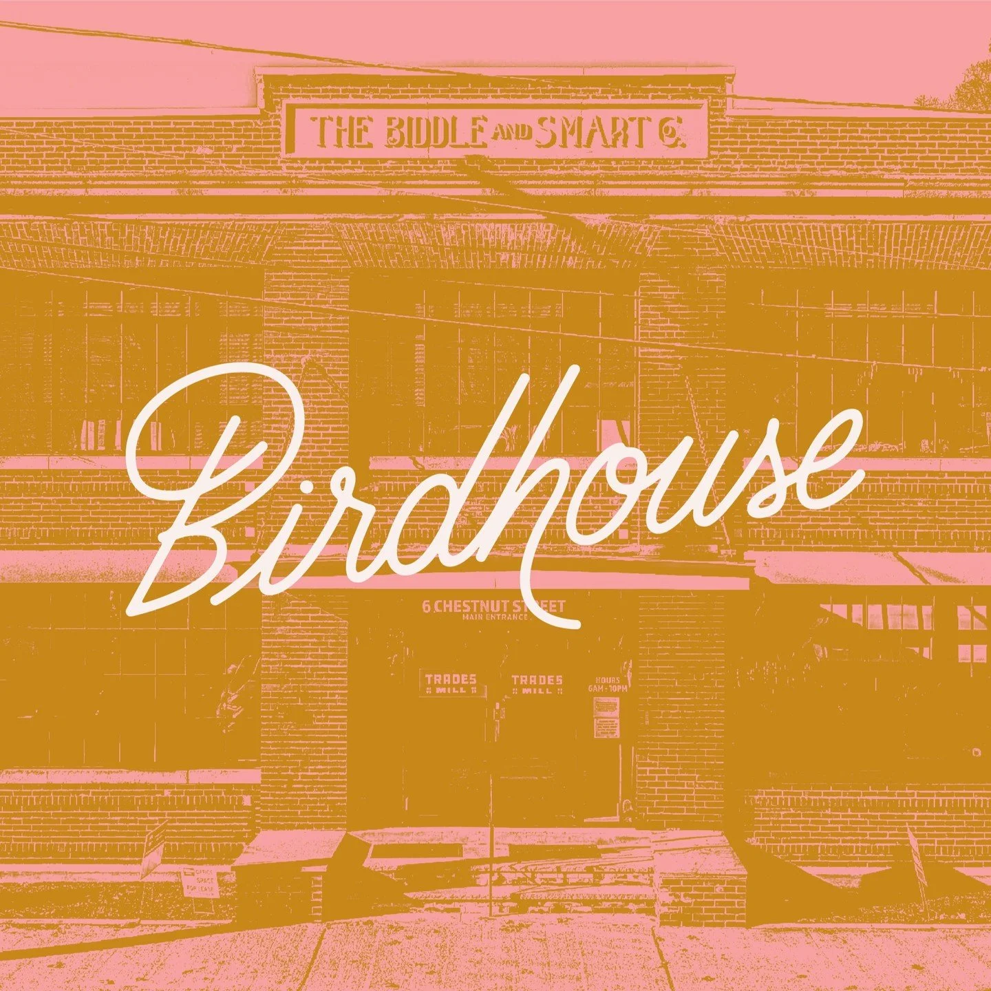 An honor and privilege working alongside the ladies of @birdhouseamesbury to get their brand off the ground. Birdhouse is a curated space designed for women, community, coworking and events. Here's the wordmark&mdash;ready for flight.
