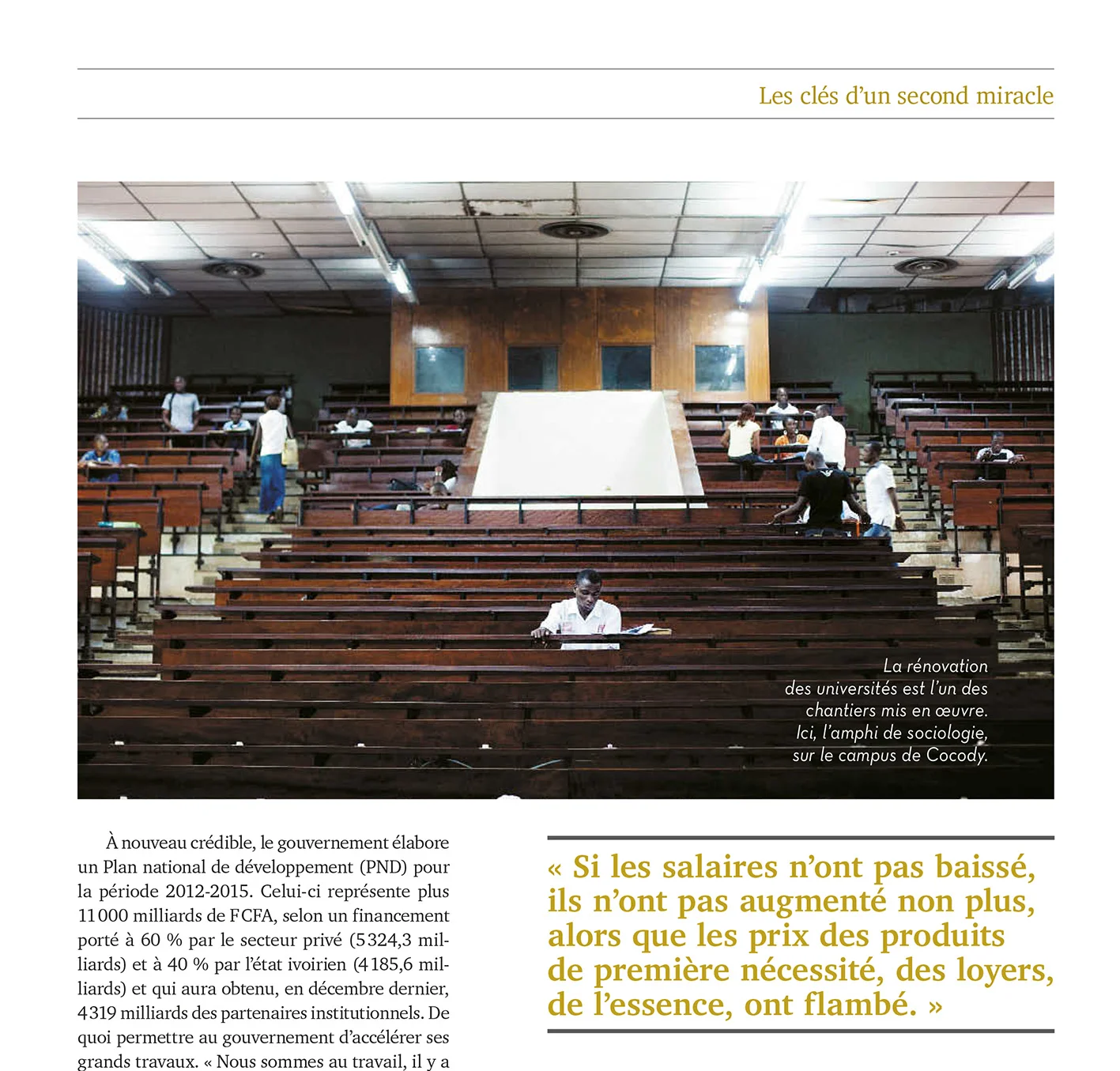  Afrique Magazine / Novembre 2013 