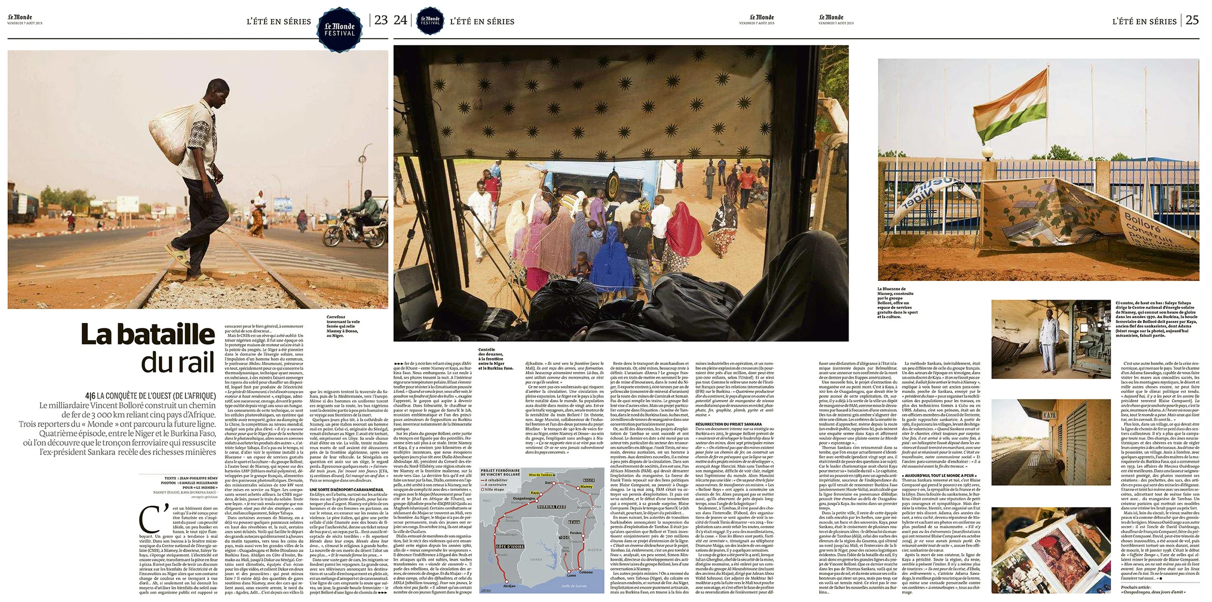  Le Monde daté du 7 août 2015 