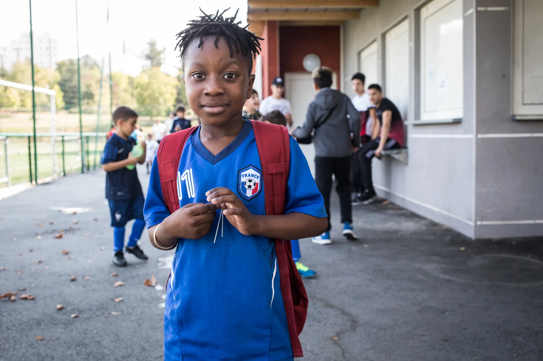  Chaque mercredi, Pharelle attend avec impatience l’heure de son entraînement de football. Il a besoin de dépenser son énergie en permanence. Mercredi 19 septembre 2018 
