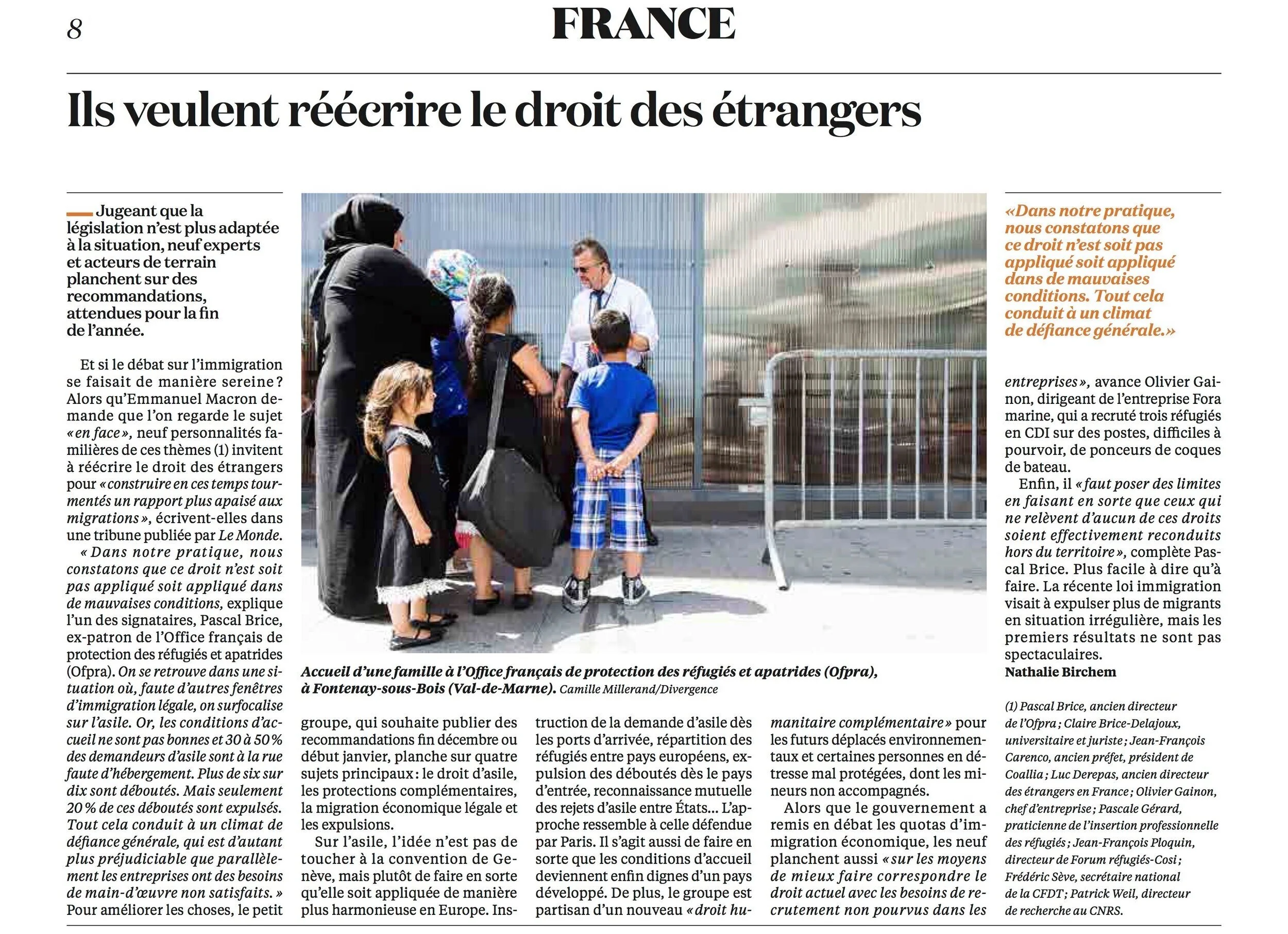  La Croix. Octobre 2019.  