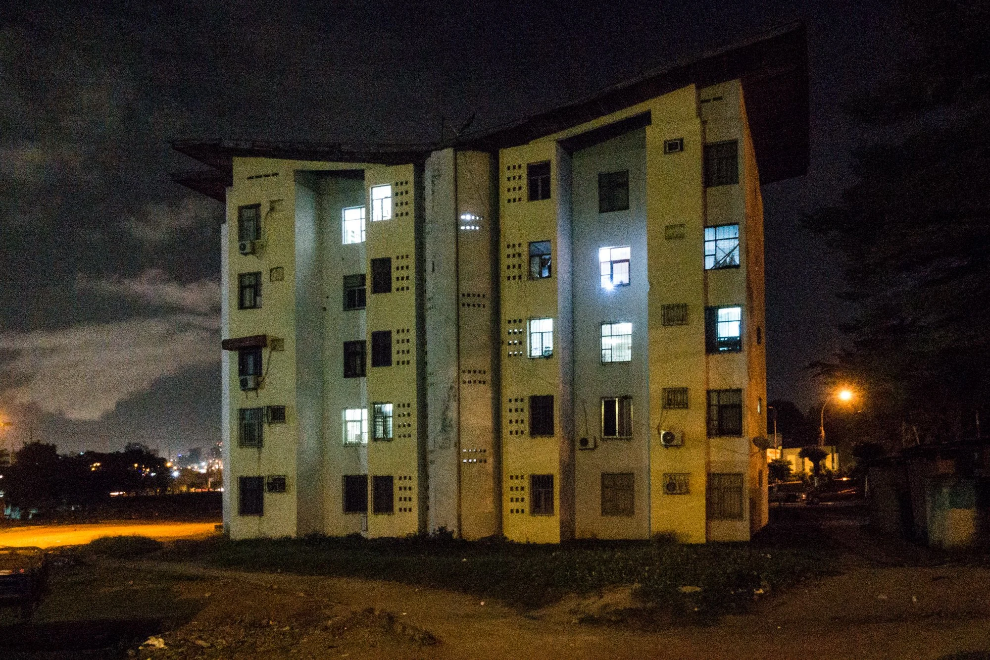  Immeuble appelé «les 80 logements». Octobre 2020.  