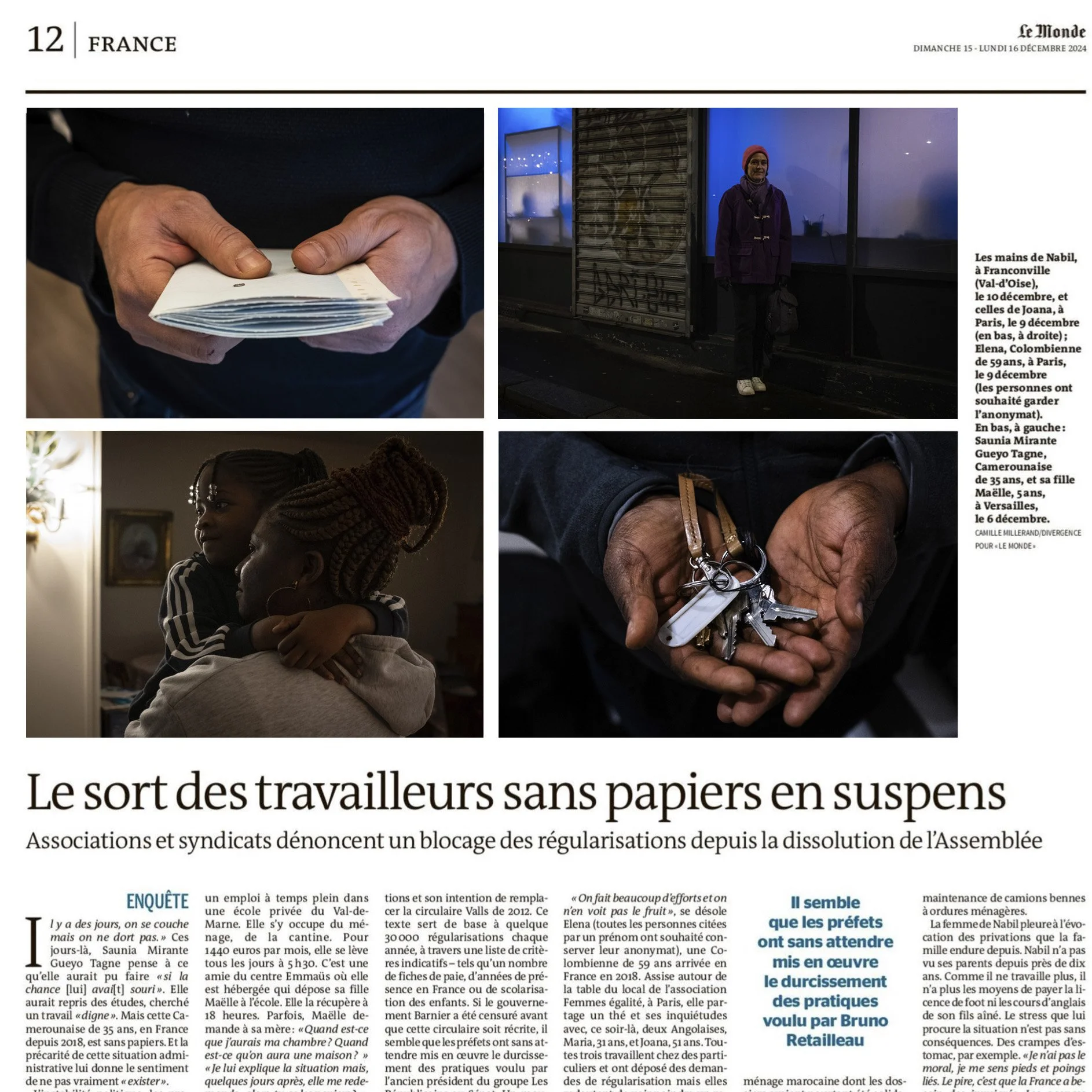  Le Monde - Décembre 2024. 