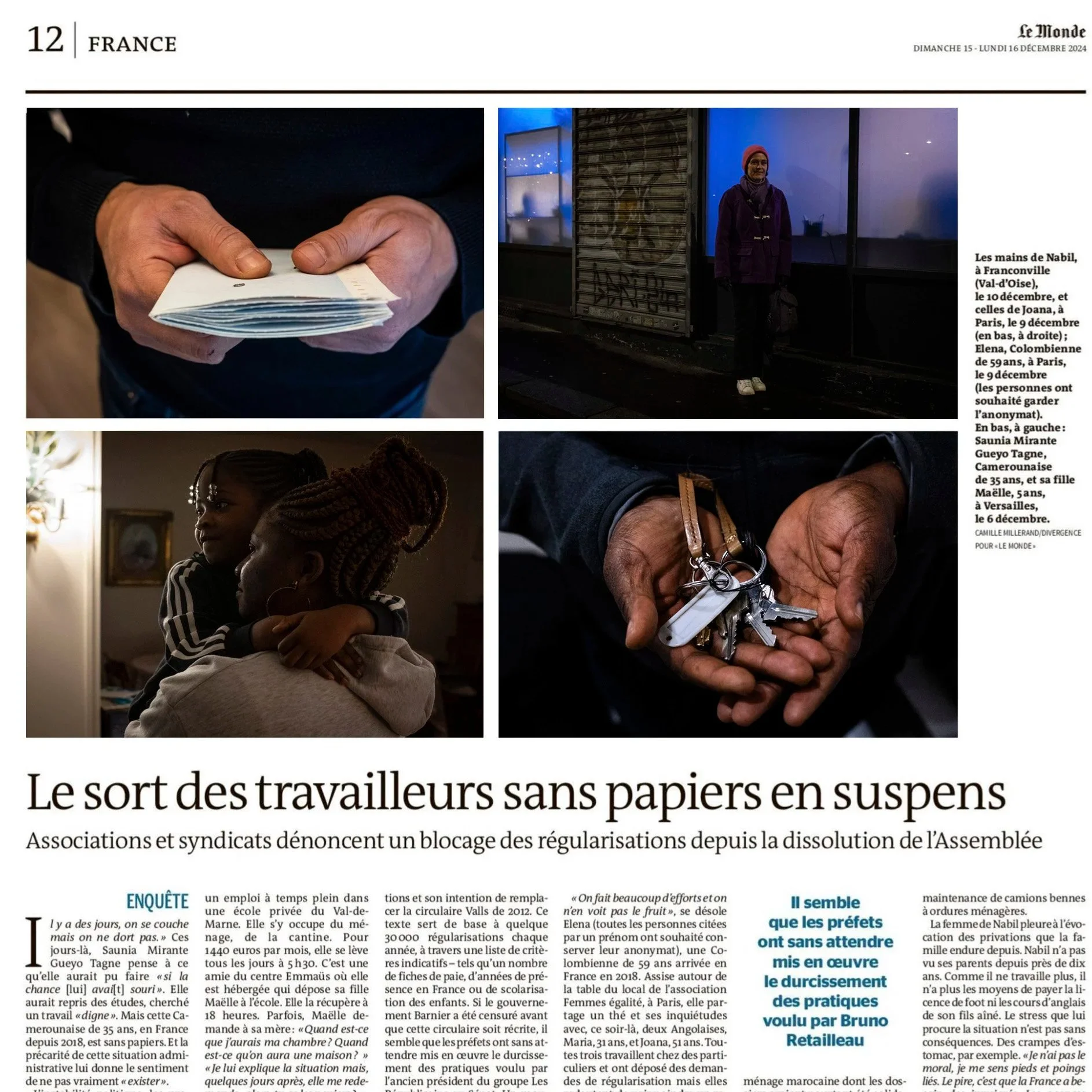  Le Monde - Décembre 2024. 