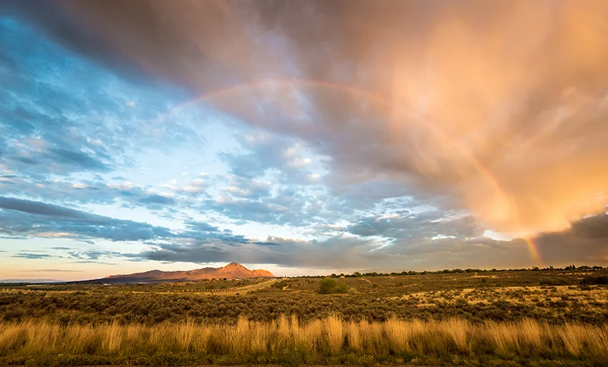 Mountains, Rainbows, and Selling Photos of them to Local Businesses