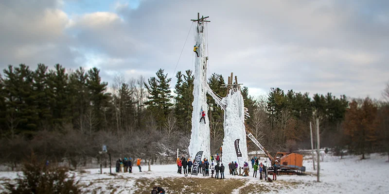 Behind The Scenes of our Video Production for the Peabody Ice Climbing Club
