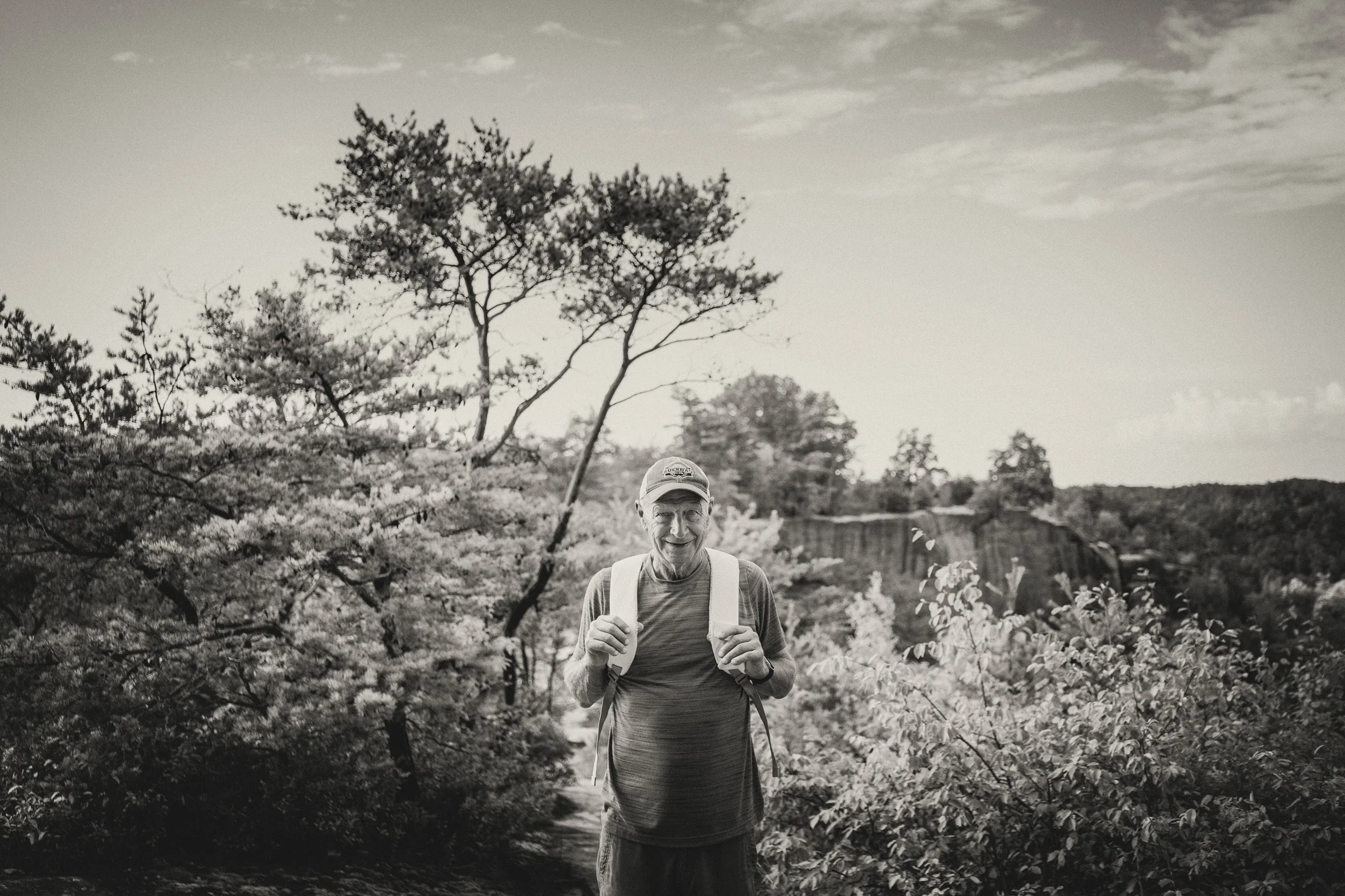 Outdoor portraits and landscape images for the Merrell One Trail Campaign captured on Kentucky’s Auxier Ridge and Double Arch trails.
