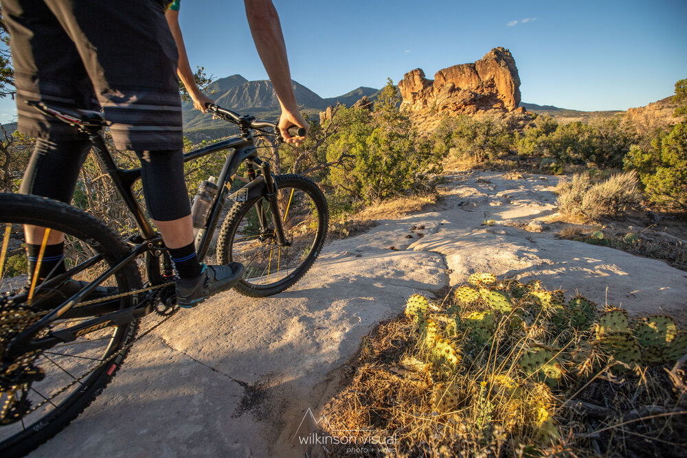  Moutain biking around southwest Colorado 