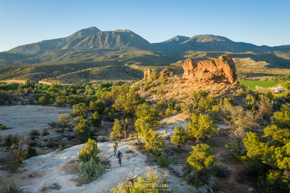  Moutain biking around southwest Colorado 