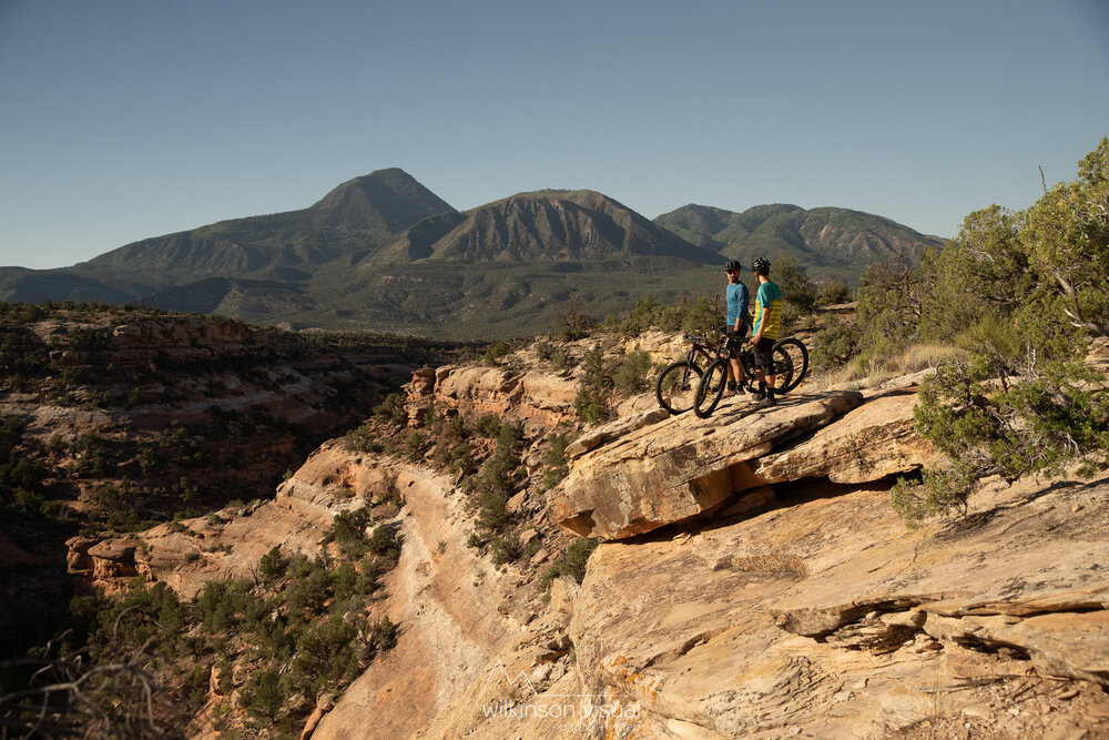  Moutain biking around southwest Colorado 