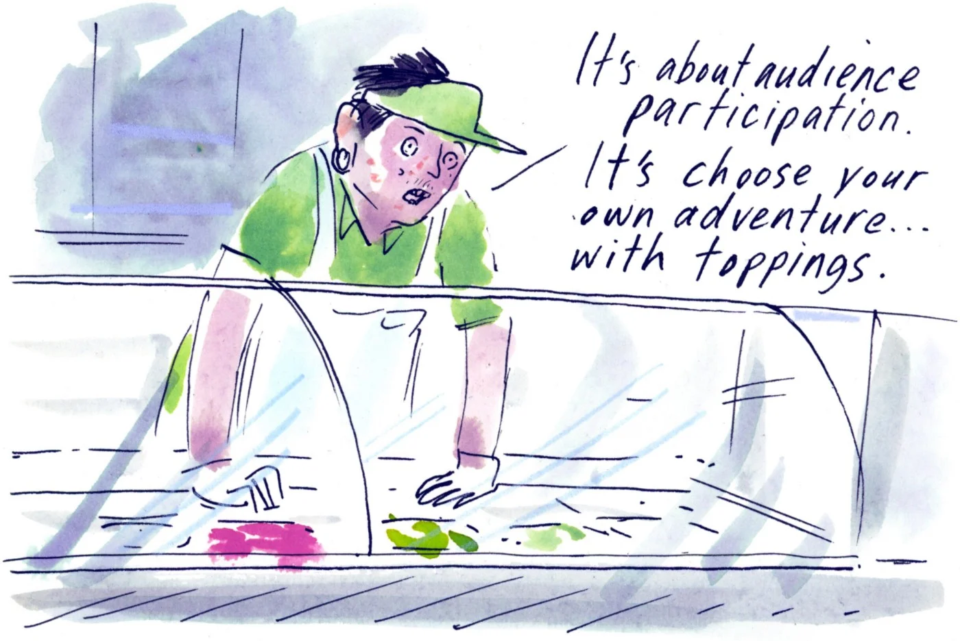 Hank Jenkins Subway Sandwich Artist