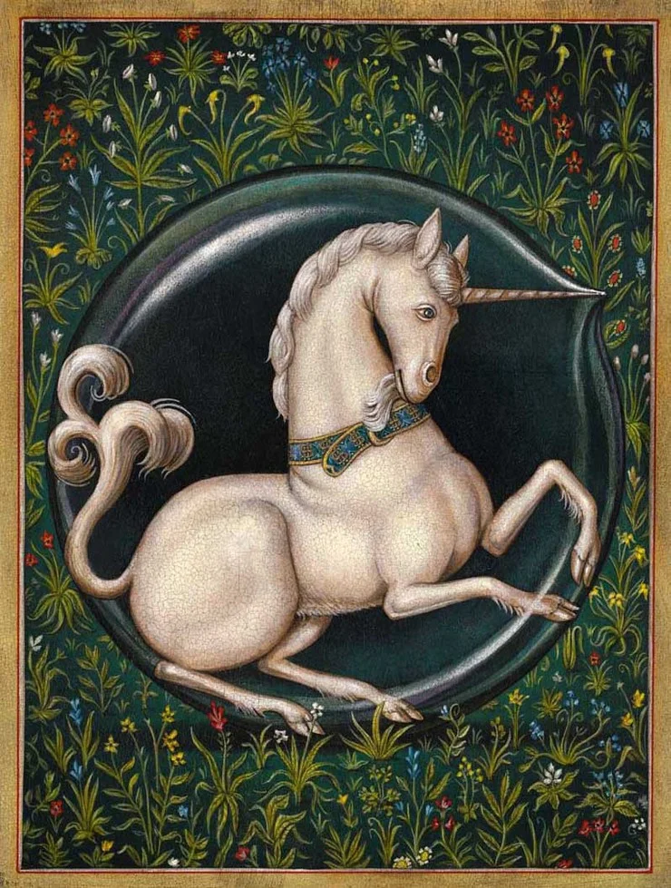 The Age of the Unicorn | acrylic & oil on panel | 10" x 13"