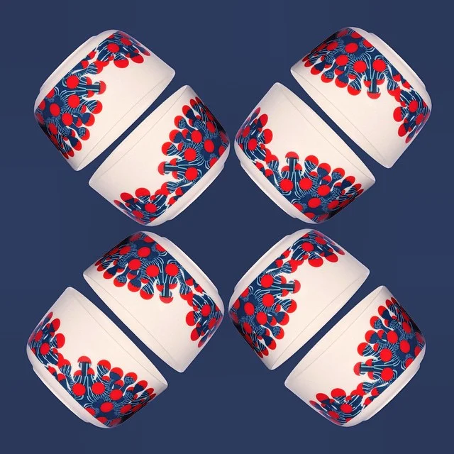 Kustaa Saksi for Marimekko - "Merivuokko" bowl @marimekkoglobal #mindscapes